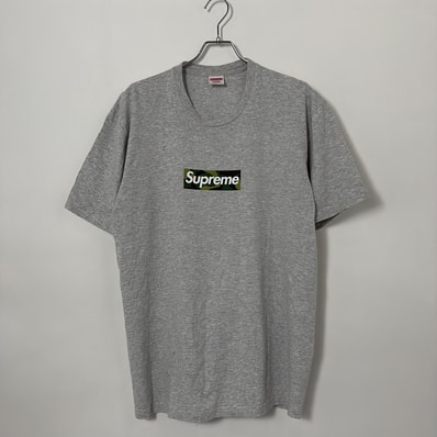 Supreme Box Logo Tee "Ash Grey" (23FW)