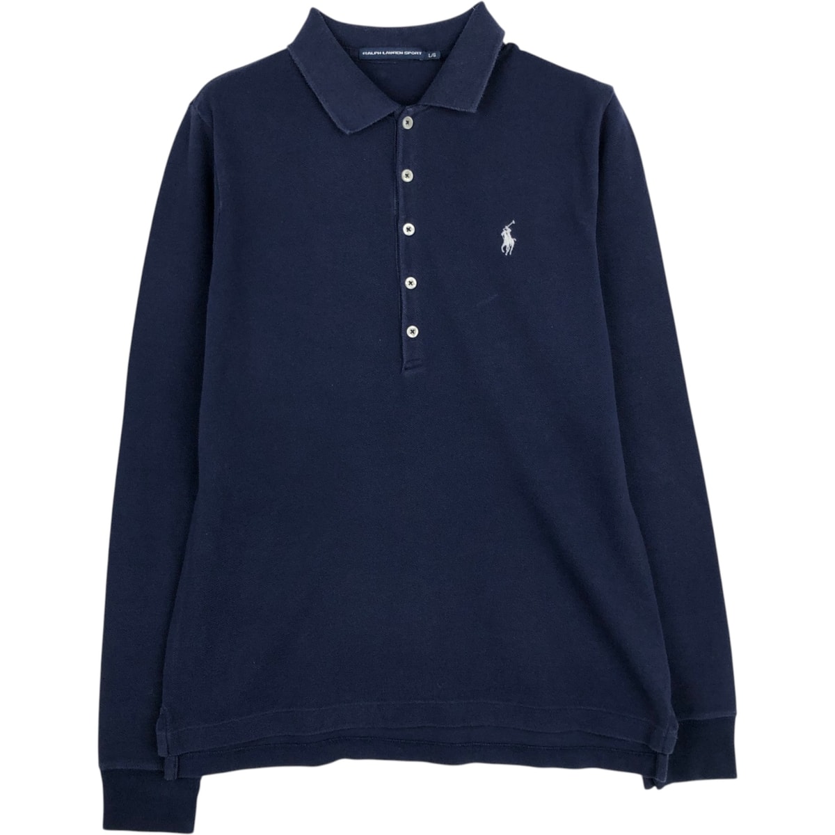 古着 ラルフローレン Ralph Lauren RALPH LAUREN SPORT 長袖 ポロシャツ レディースL相当/eaa633950