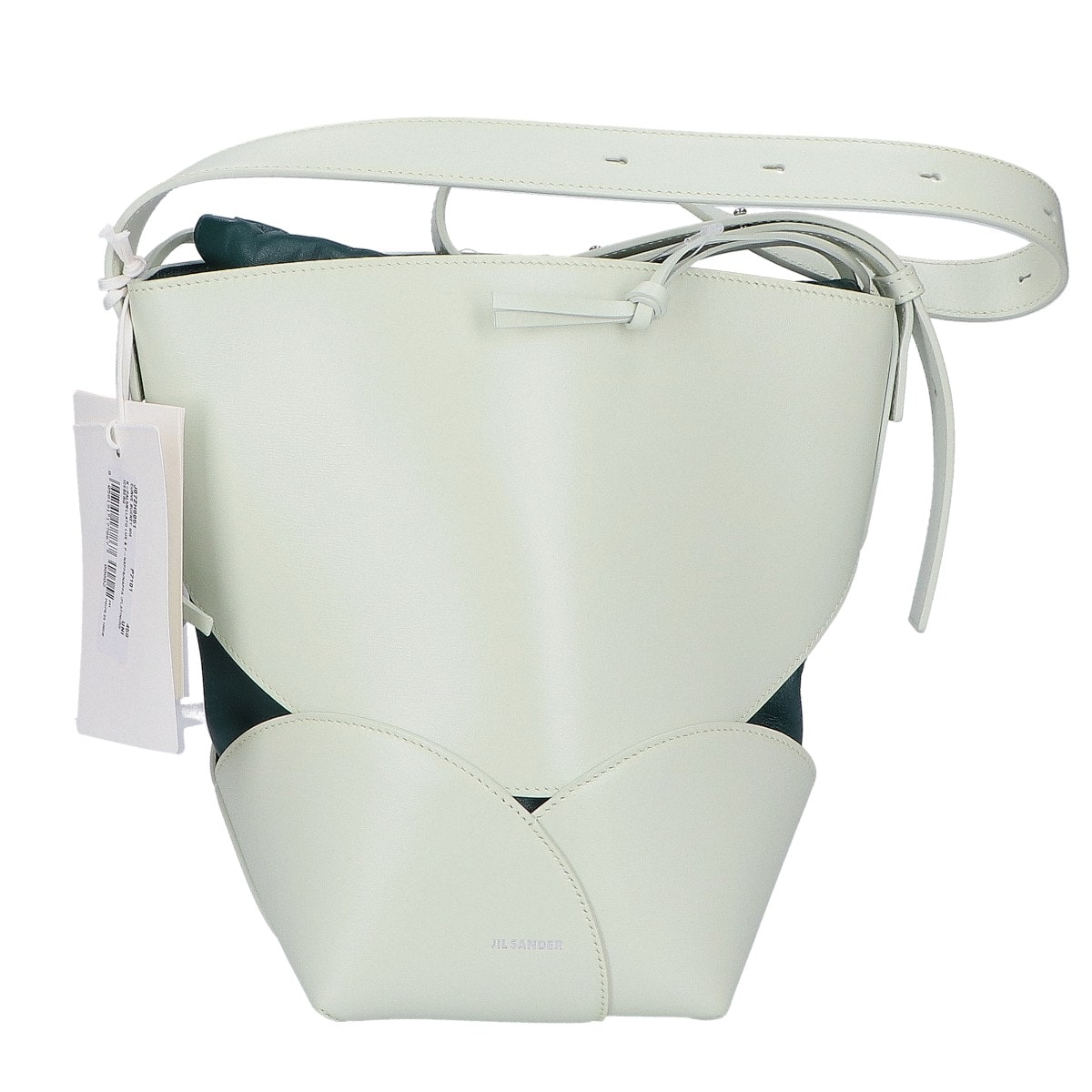 ジルサンダー 新品同様 J07ZH0051 CURVE BUCKET SM バケットバッグ