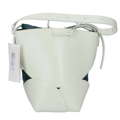 ジルサンダー 新品同様 J07ZH0051 CURVE BUCKET SM バケットバッグ