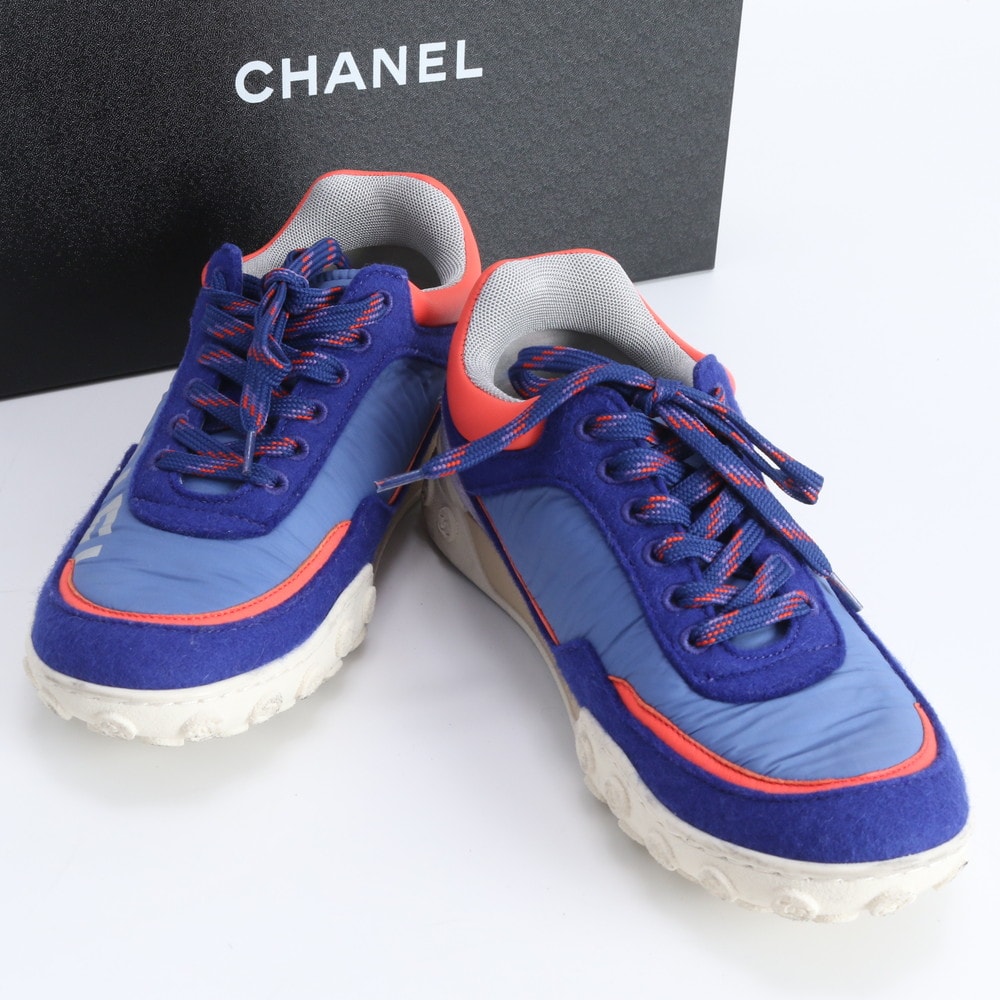 ■極美品 シャネル ココマーク 36 23cm 相当スニーカー