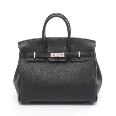 エルメス HERMES バーキン25 ハンドバッグ バッグ レザー トゴ トゴ X刻印(2016年製造) レディース ブラック系 【中古】