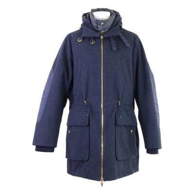 モンクレール GAMME BLEU A2391423380 GIACCONE ウール レイヤード フーディダウン 5