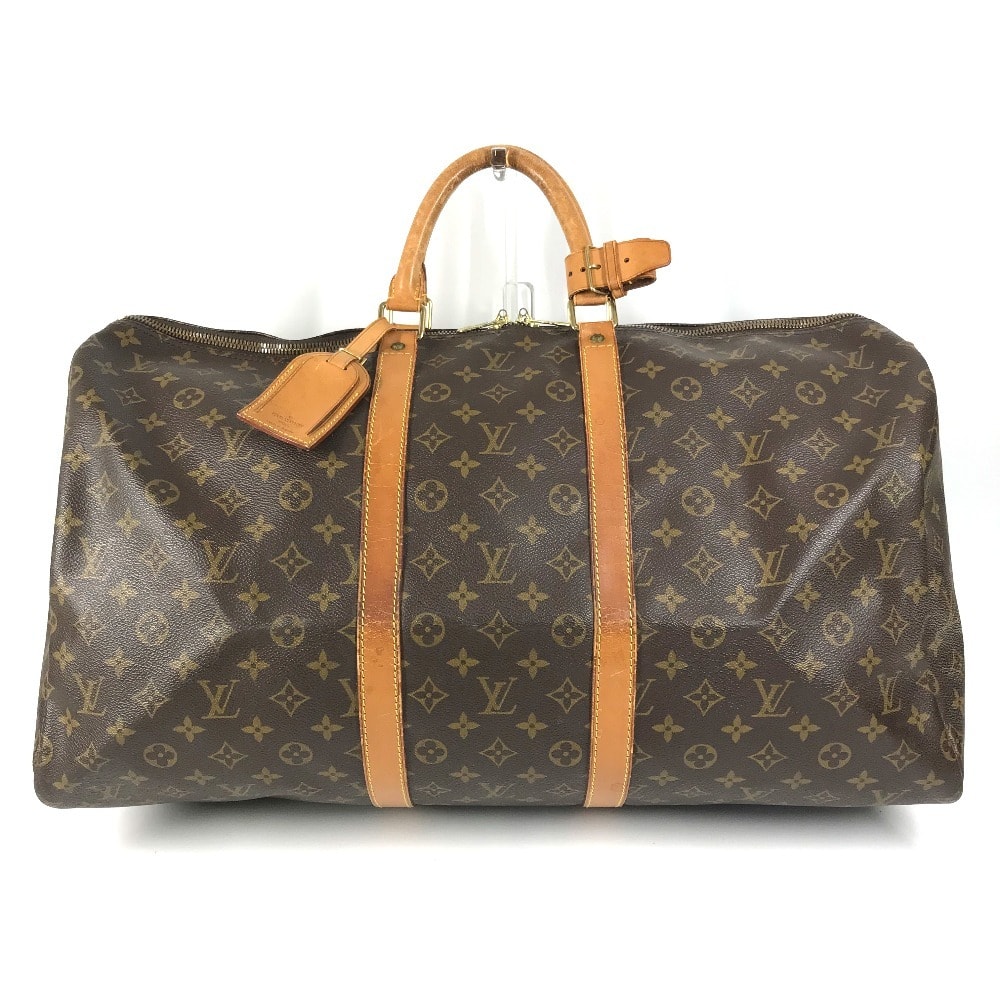 ルイヴィトン LOUIS VUITTON キーポル55 キーポル 55 M41424 モノグラム カバン ハンドバッグ 旅行バッグ トラベルバッグ ボストンバッグ モノグラムキャンバス ブラウン