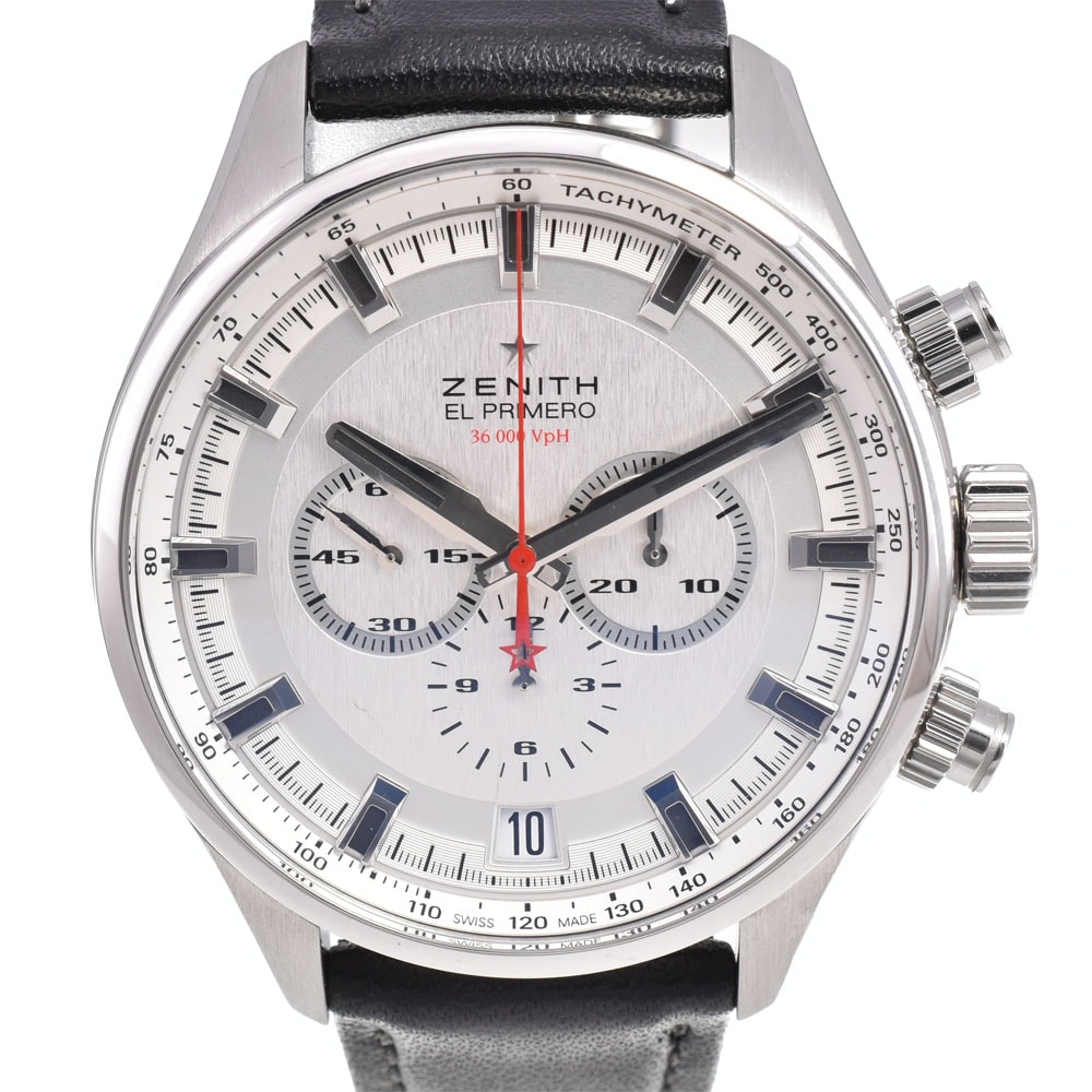 ゼニス ZENITH 03.2280.400/01.C713 エル・プリメロ スポーツ クロノグラフ 自動巻き メンズ 良品 箱・保証書付き P#146366