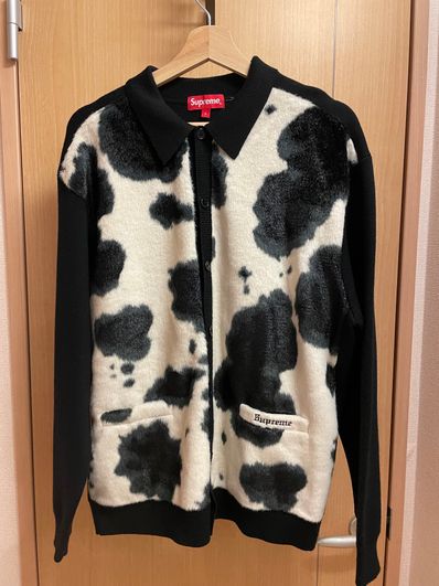 Supreme Cow Print Cardigan "Black"