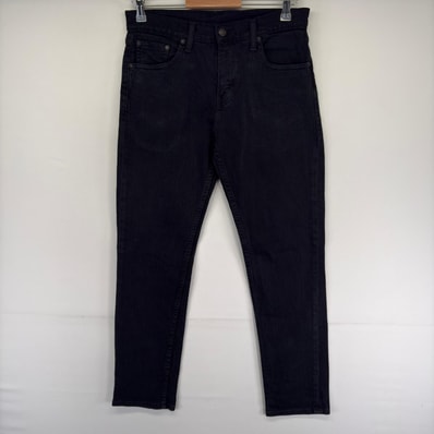 古着 リーバイス Levi's デニム パンツ 511 ジッパーフライ スリムフィット 5ポケット ストレート W30 L30 ブラック系 メンズ