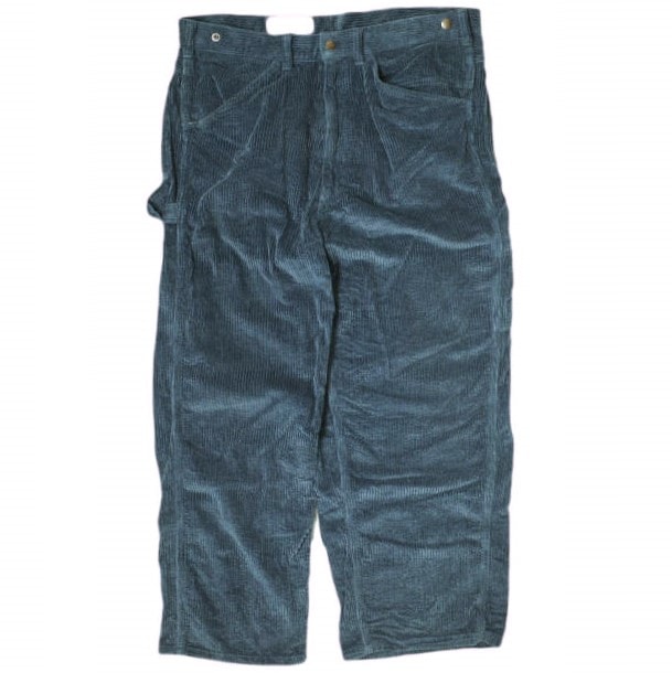 International Gallery BEAMS インターナショナルギャラリービームス 22AW 日本製 コーデュロイラップペインターパンツ 23-24-0021-262 S LT.NAVY IG ボトムス g21027