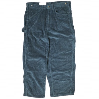 International Gallery BEAMS インターナショナルギャラリービームス 22AW 日本製 コーデュロイラップペインターパンツ 23-24-0021-262 S LT.NAVY IG ボトムス g21027