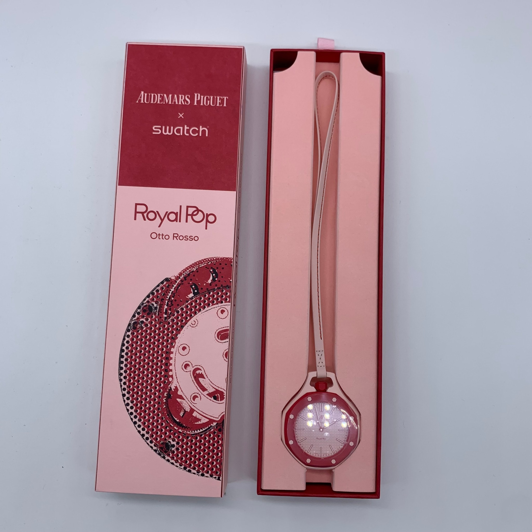 Swatch x Audemars Piguet Royal Pop Otto Rosso "Pink"