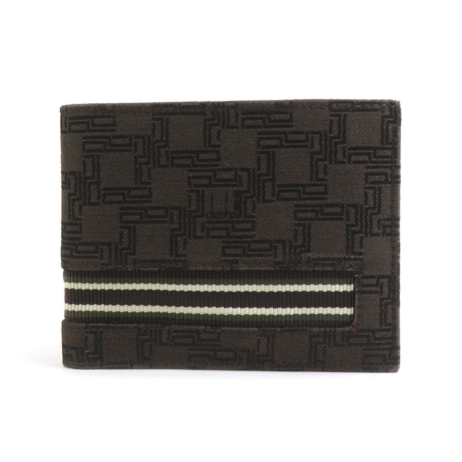 ダンヒル Dunhill 札入れ キャンバス ブラウン メンズ【中古】 h31287