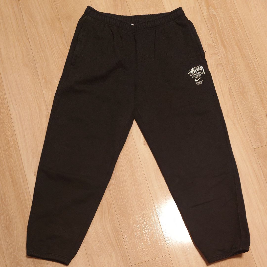 Nike x Stussy International Sweatpants (US Size) "Black" DC4227-010