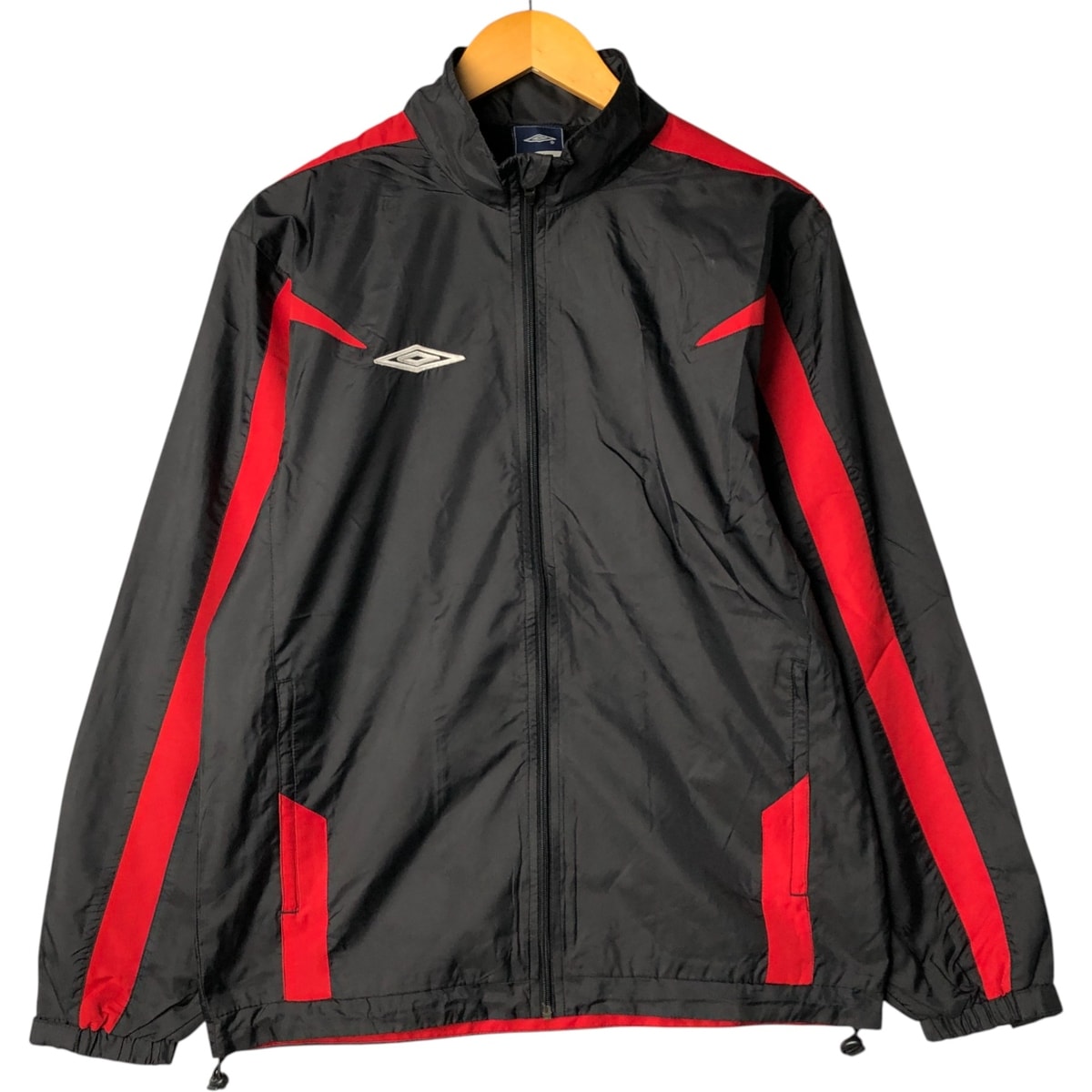 古着 00年代 アンブロ UMBRO バックロゴ ナイロンジャケット メンズS相当/eaa570553