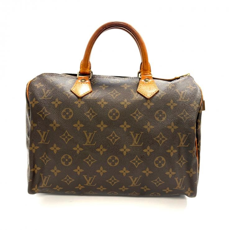 ルイ・ヴィトン LOUIS VUITTON モノグラム スピーディ30 M41526【鑑定済み】正規品