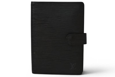 ルイヴィトン システム手帳カバー/アジェンダ LOUIS VUITTON アジェンダPM エピ ブラック R20052【中古】