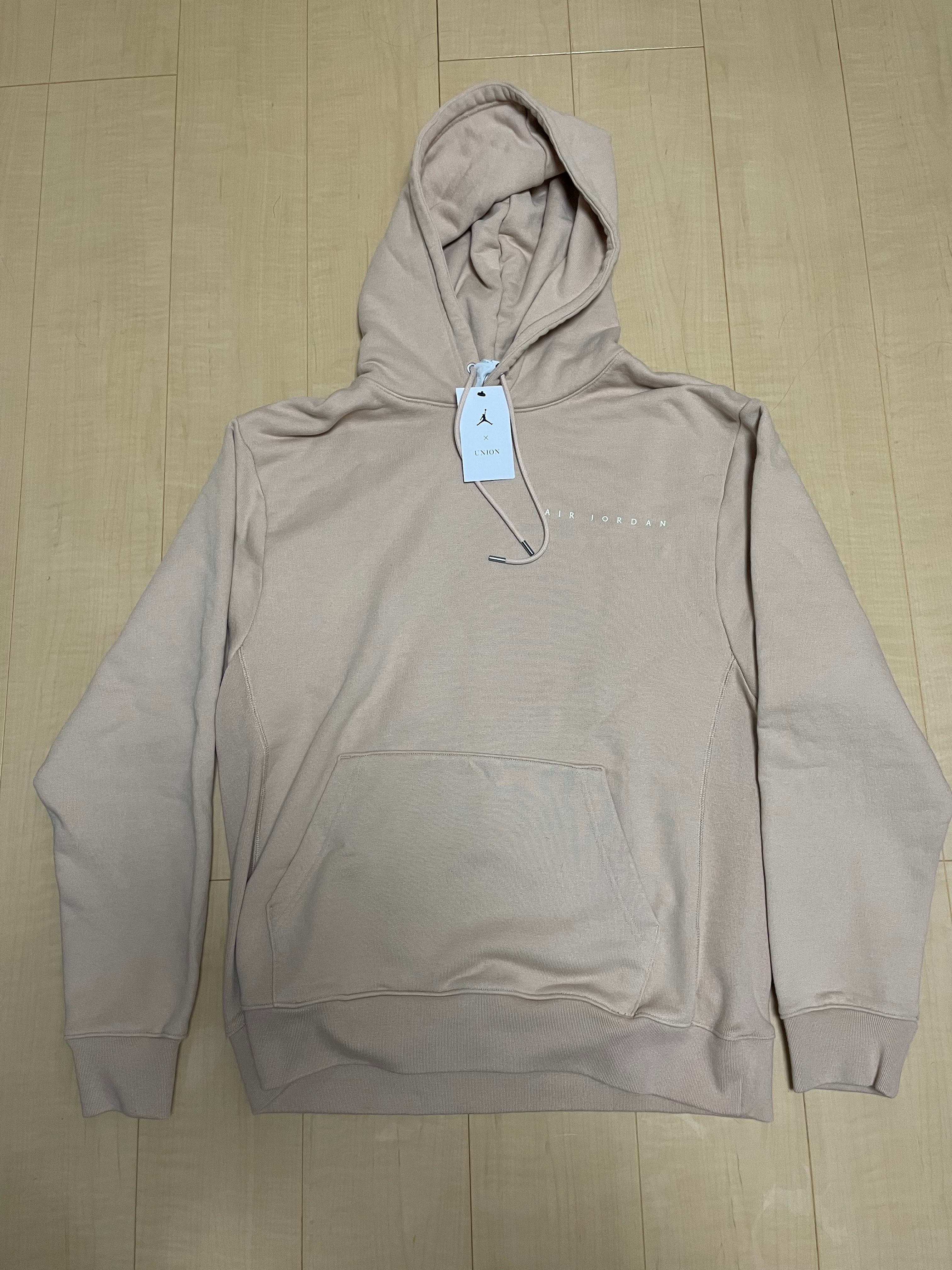 Jordan x UNION Fleece Parka "Pink Beige"