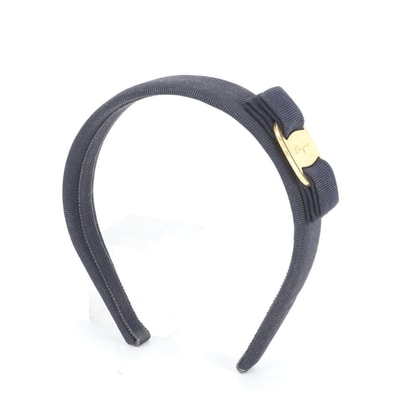 ■美品 サルヴァトーレフェラガモ ヴァラリボンカチューシャ