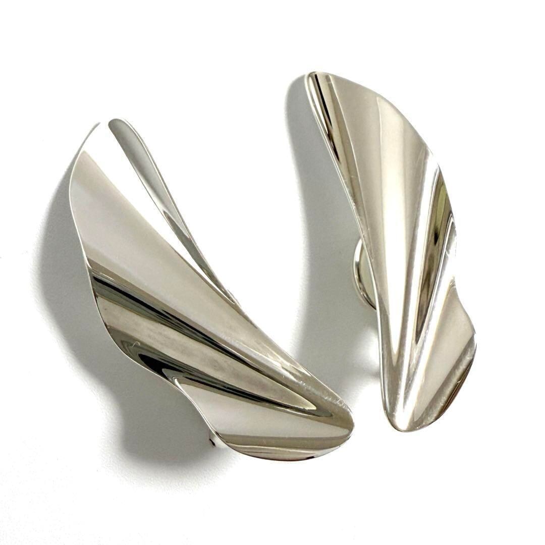 【希少美品】ティファニー レディース ハイタイド イヤリング シルバー925