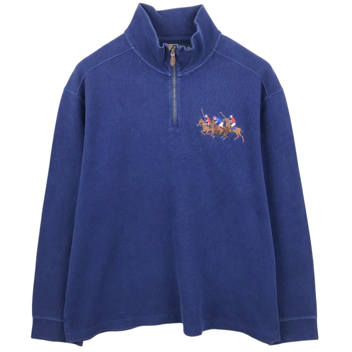 古着 ラルフローレン Ralph Lauren POLO by Ralph Lauren ハーフジップスウェットシャツ トレーナー メンズXXL相当/eaa647704