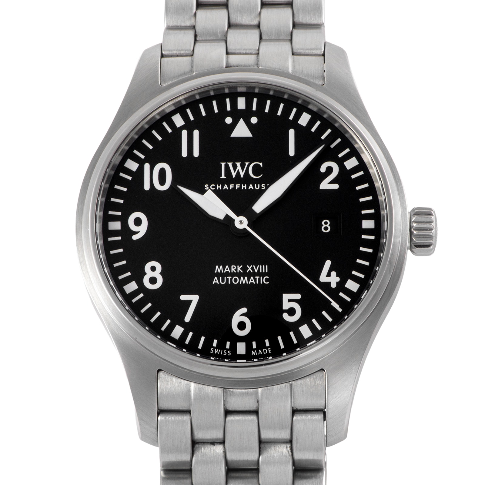 IWC パイロットウォッチ マーク18 IW327015 ステンレススチール【中古】