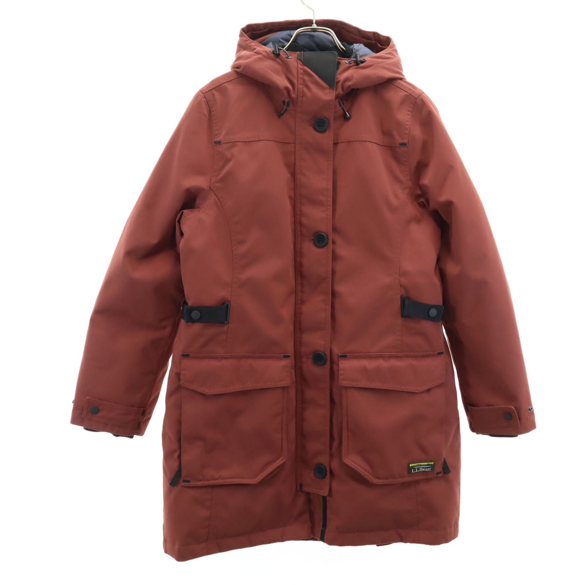 L.L.Bean エルエルビーン マウンテン ダウンコート S レンガ系 ダウンテック アウトドア