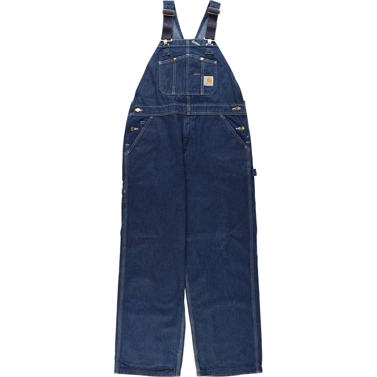 古着 カーハート Carhartt デニムオーバーオール メンズw37相当/eaa656760