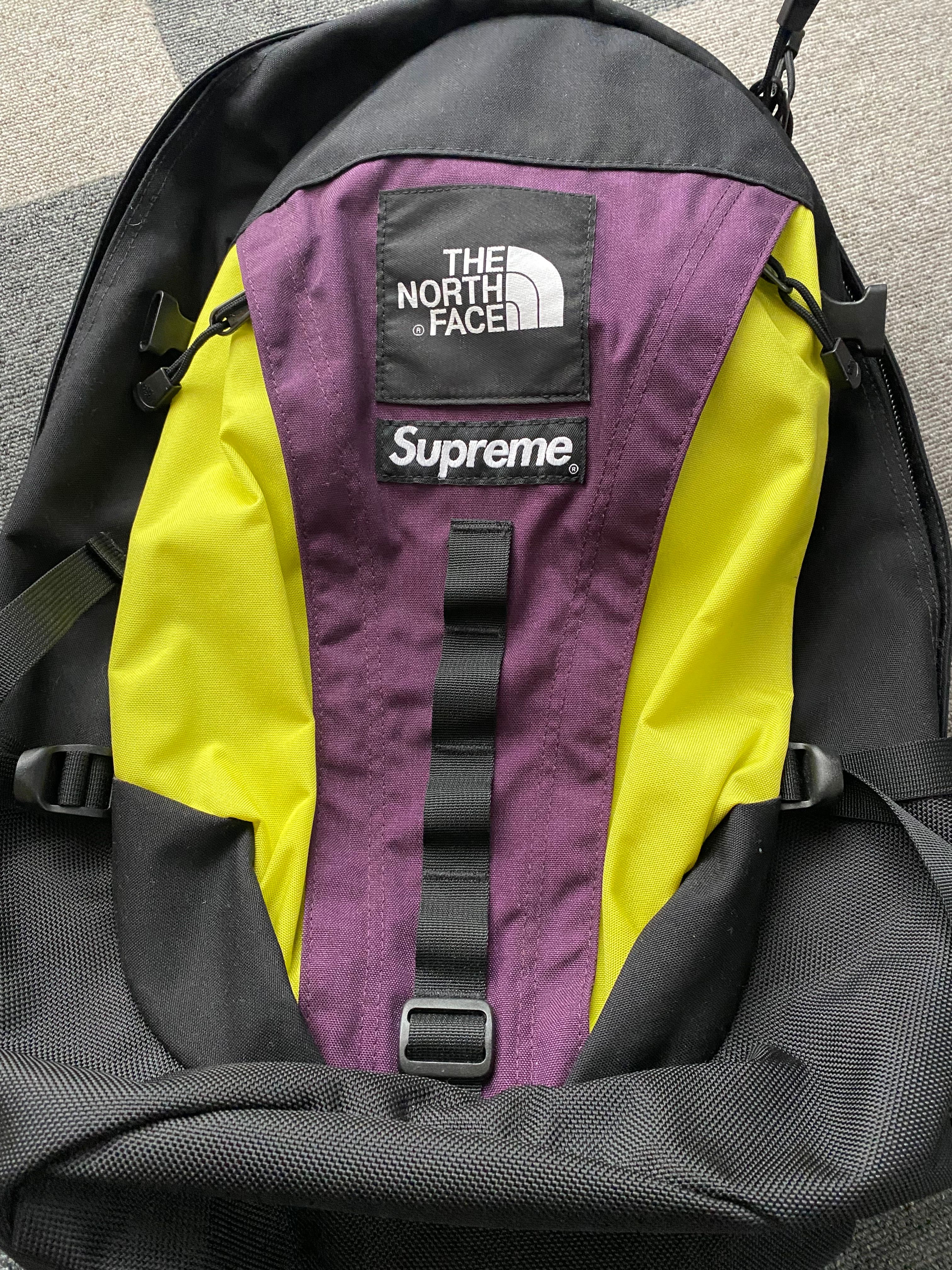 Supreme x The North Face Backpack "Yellow" NM81876I / NF0A3SE6