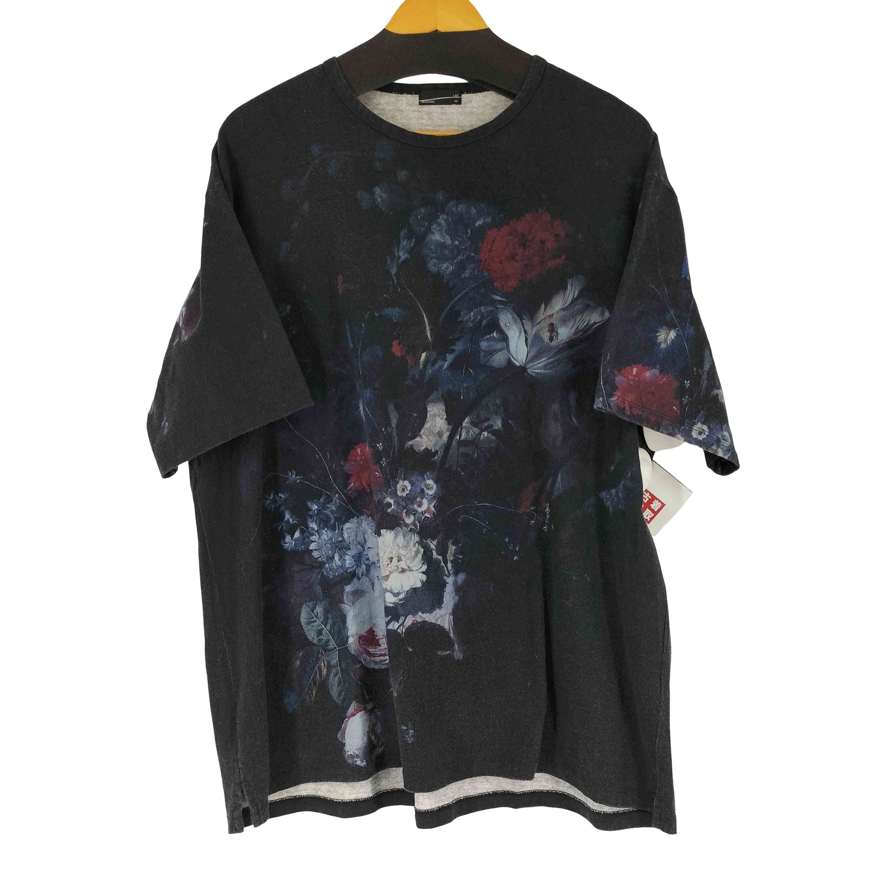 19SS BIG T-SHIRT 14/1 T-CLOTH INKJET (FLOWER)【1141973272694】