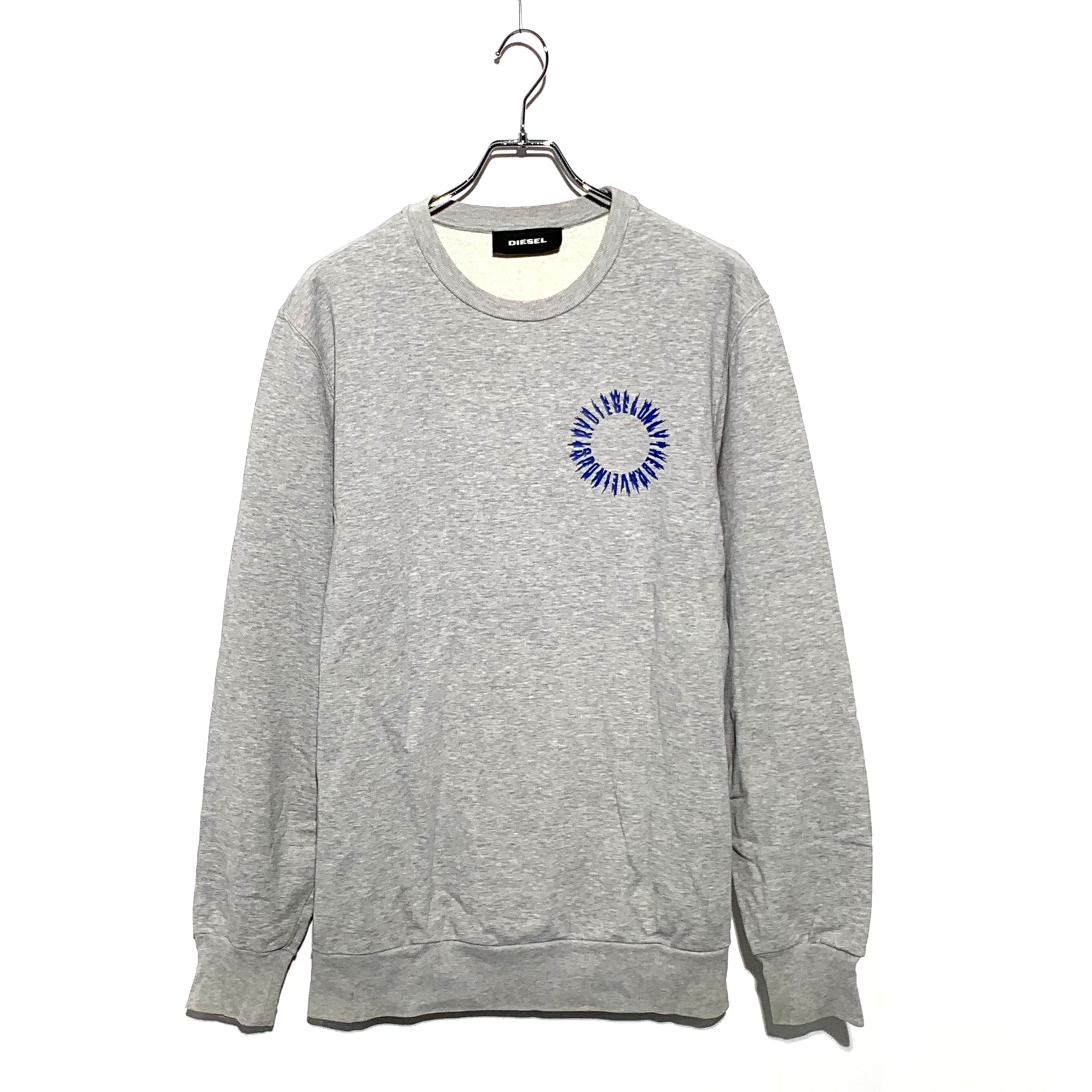 DIESEL サークルロゴプリントスウェット
