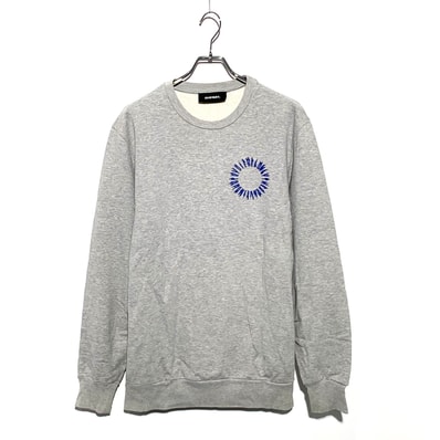 DIESEL サークルロゴプリントスウェット