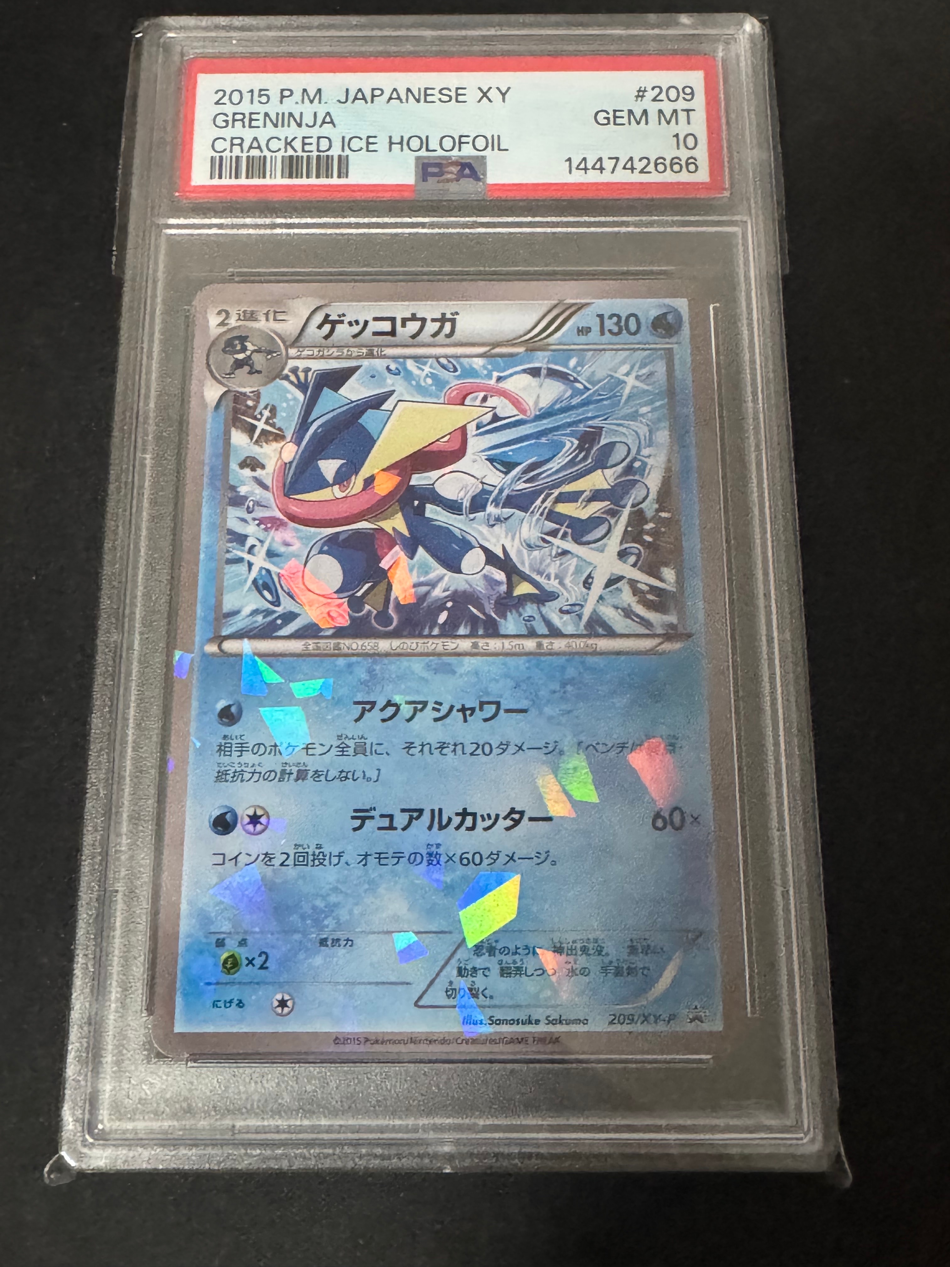 ゲッコウガ P [XY-P 209](プロモーションカード「ファミリーマート