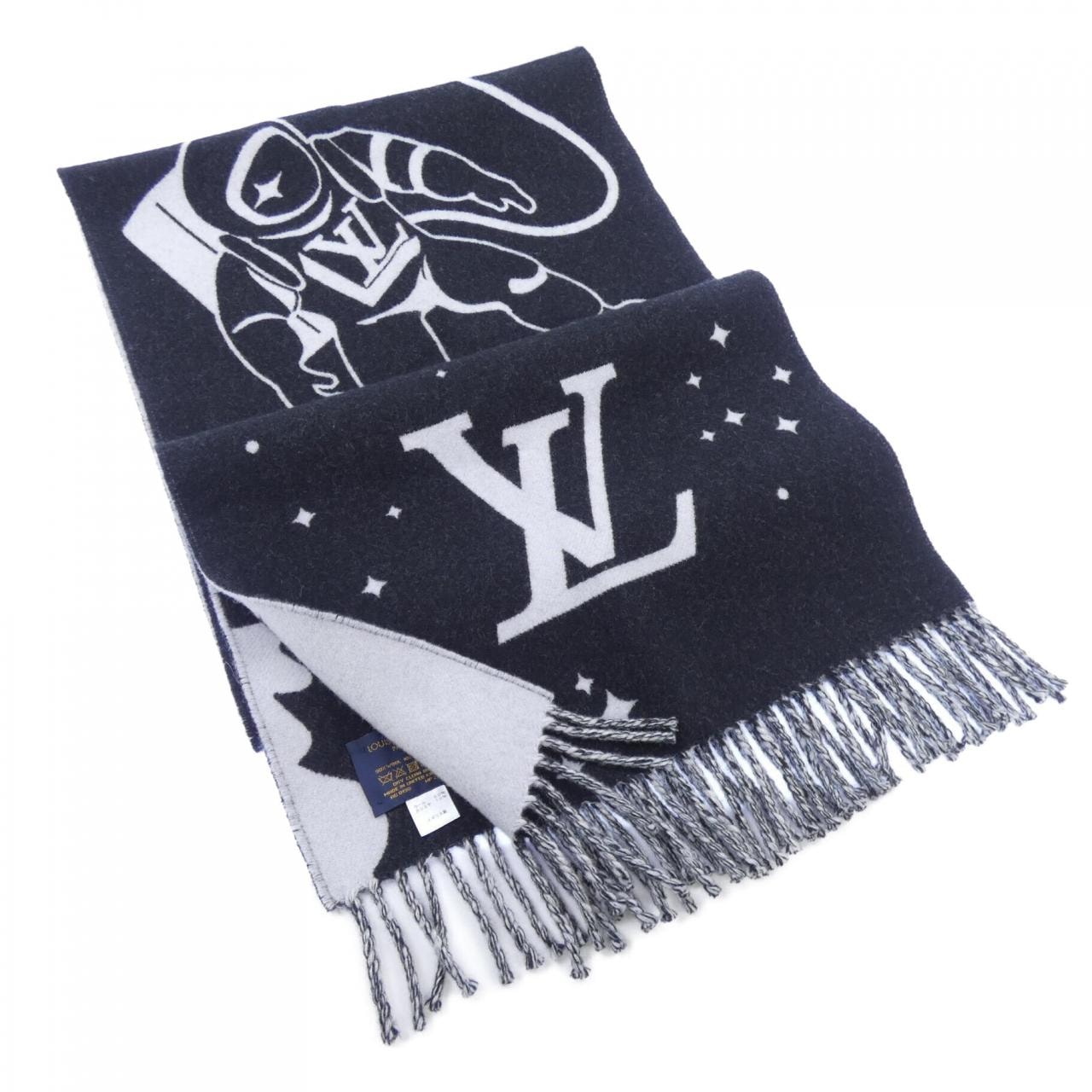 ルイヴィトン LOUIS VUITTON エシャルプ シティ サテライト MP2241 MUFFLER