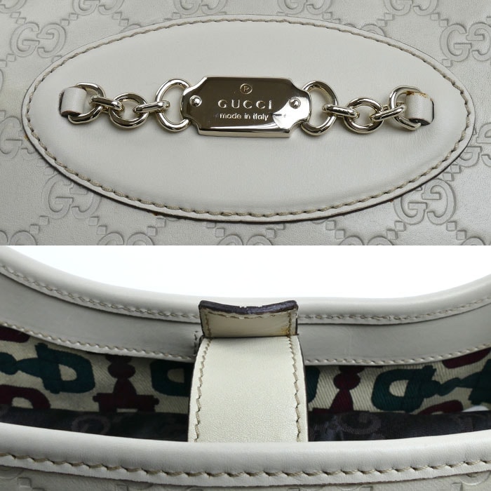 C (やや傷や汚れあり)】GUCCI グッチ グッチシマ ワンショルダー