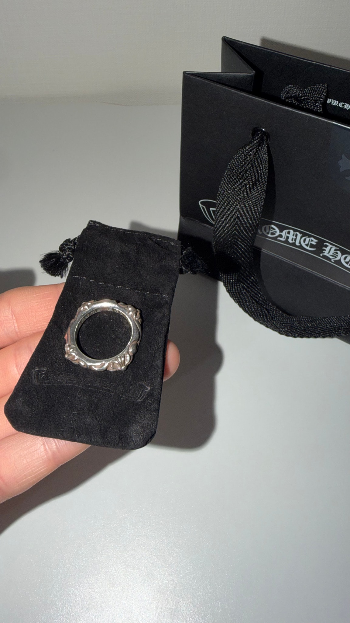 Chrome Hearts SBT Band Ring "Silver"