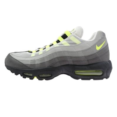 NIKE ナイキ スニーカー 554970-071 AIR MAX 95 OG Yellow Gradation エアマックス 95 オリジナル イエローグラデーション スニーカー グレー系 31cm【極上美品】【中古】