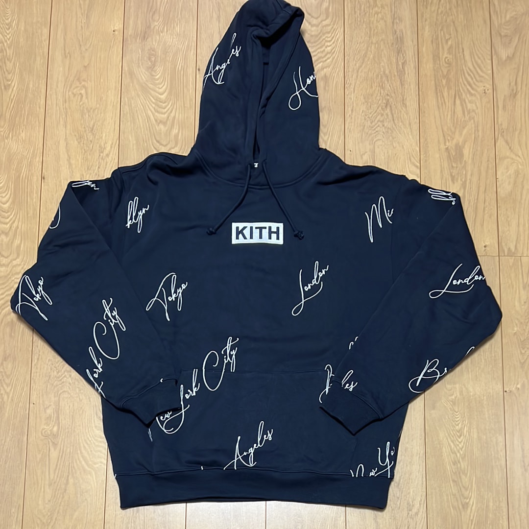 Kith City Script Hoodie "Nocturnal"
