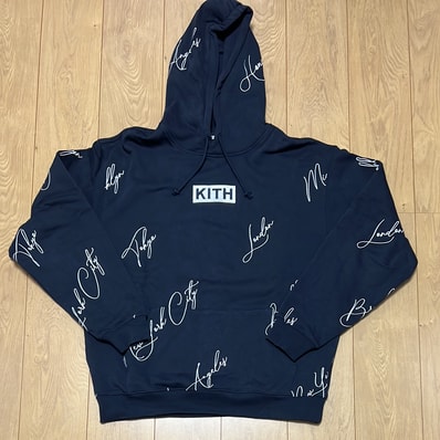 Kith City Script Hoodie "Nocturnal"