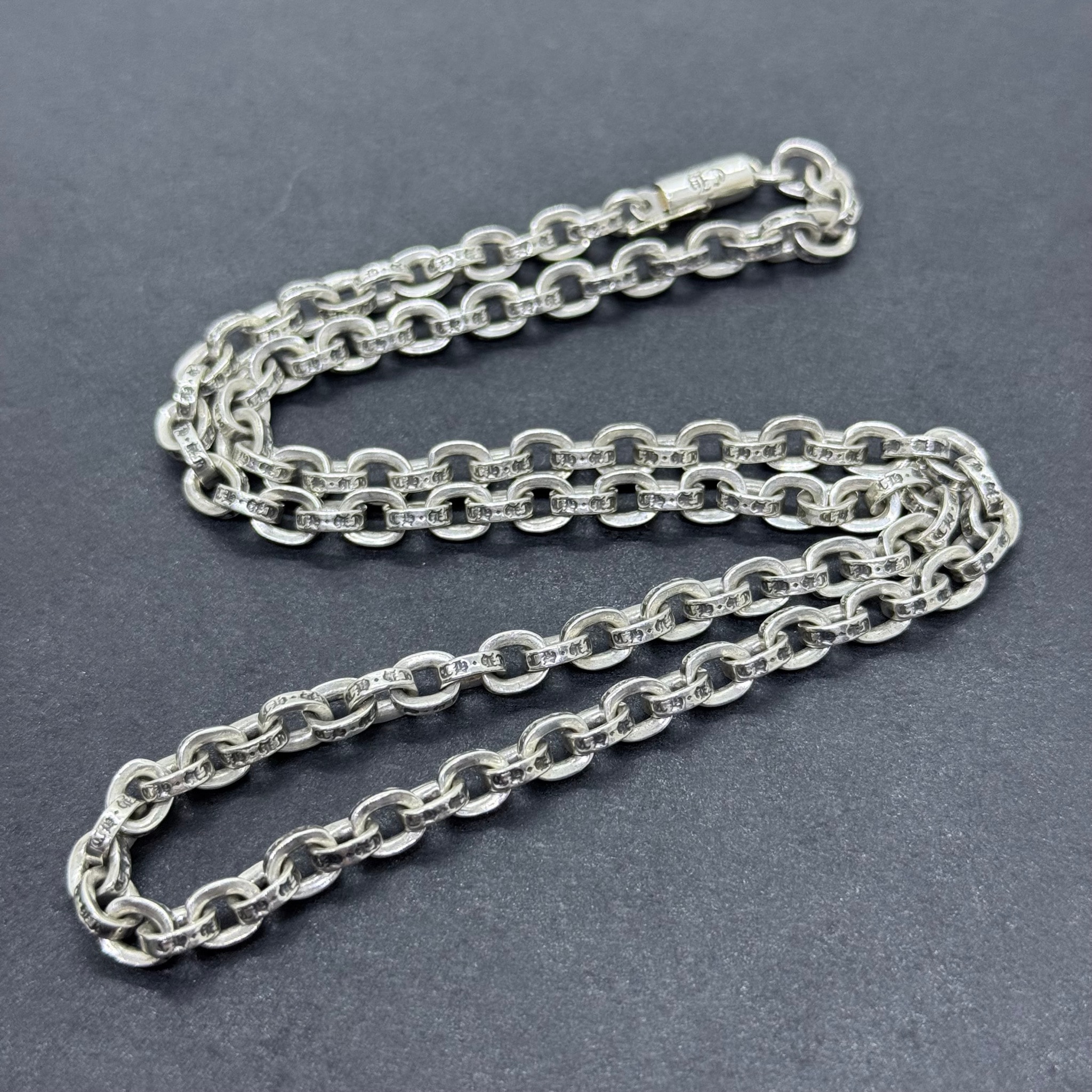 Chrome Hearts Paper Chain Necklace "Silver"