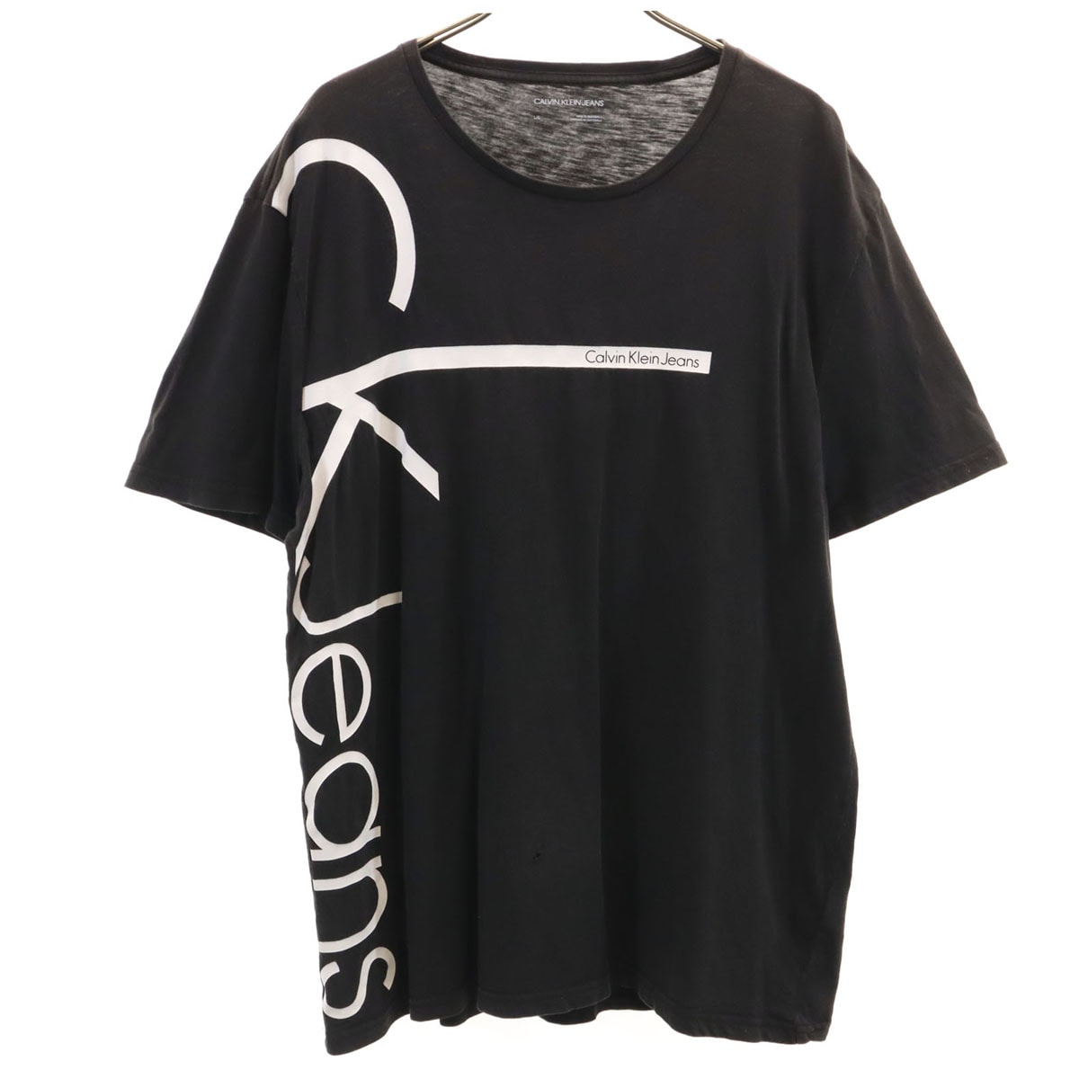 Calvin klein Jeans カルバンクラインジーンズ 半袖 Tシャツ L ブラック