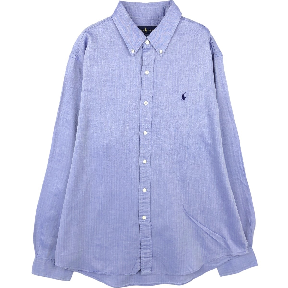 古着 ラルフローレン Ralph Lauren 長袖 ボタンダウンシャツ メンズXL相当/eaa669003