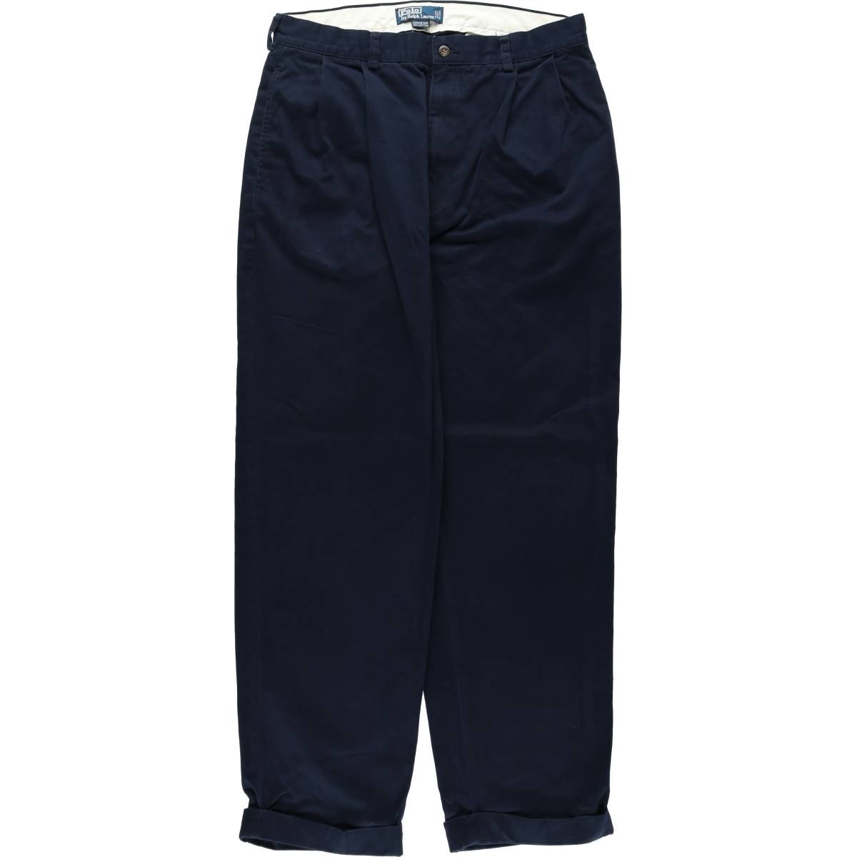 古着 ラルフローレン Ralph Lauren POLO by Ralph Lauren HAMMOND PANT ツータック チノパンツ メンズw34相当/eaa631410