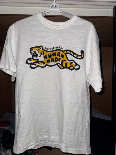 HUMAN MADE Stores Exclusive Animal Graphic T-Shirt Shinsaibashi Parco / Tiger "White"
