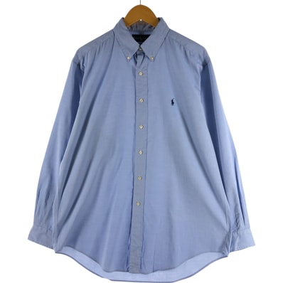 古着 ラルフローレン Ralph Lauren YARMOUTH 長袖 ボタンダウンシャツ メンズL相当/eaa540715