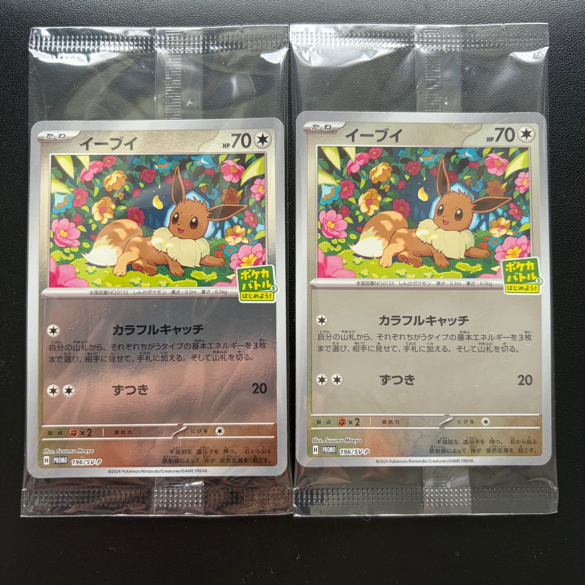 イーブイ P [SV-P-SM 196](プロモカードパック「ポケカバトルをはじめ