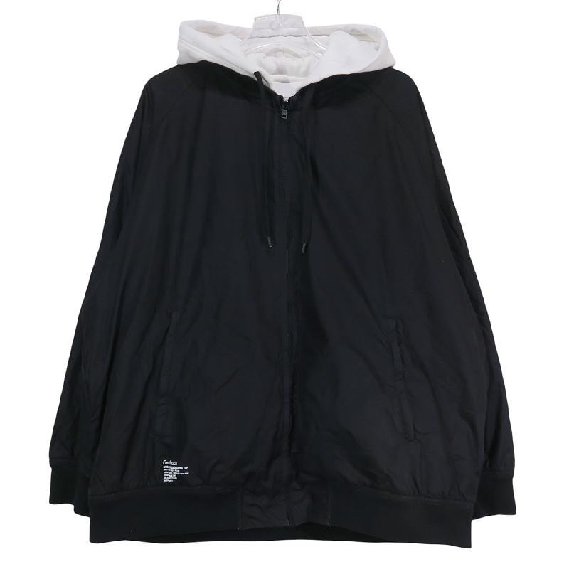 Fresh Service フレッシュサービス SWEAT HOODED SWING TOP FSW-21-CT_79 スウェット フーデッド スウィングトップ ジャケット ブラック サイズM