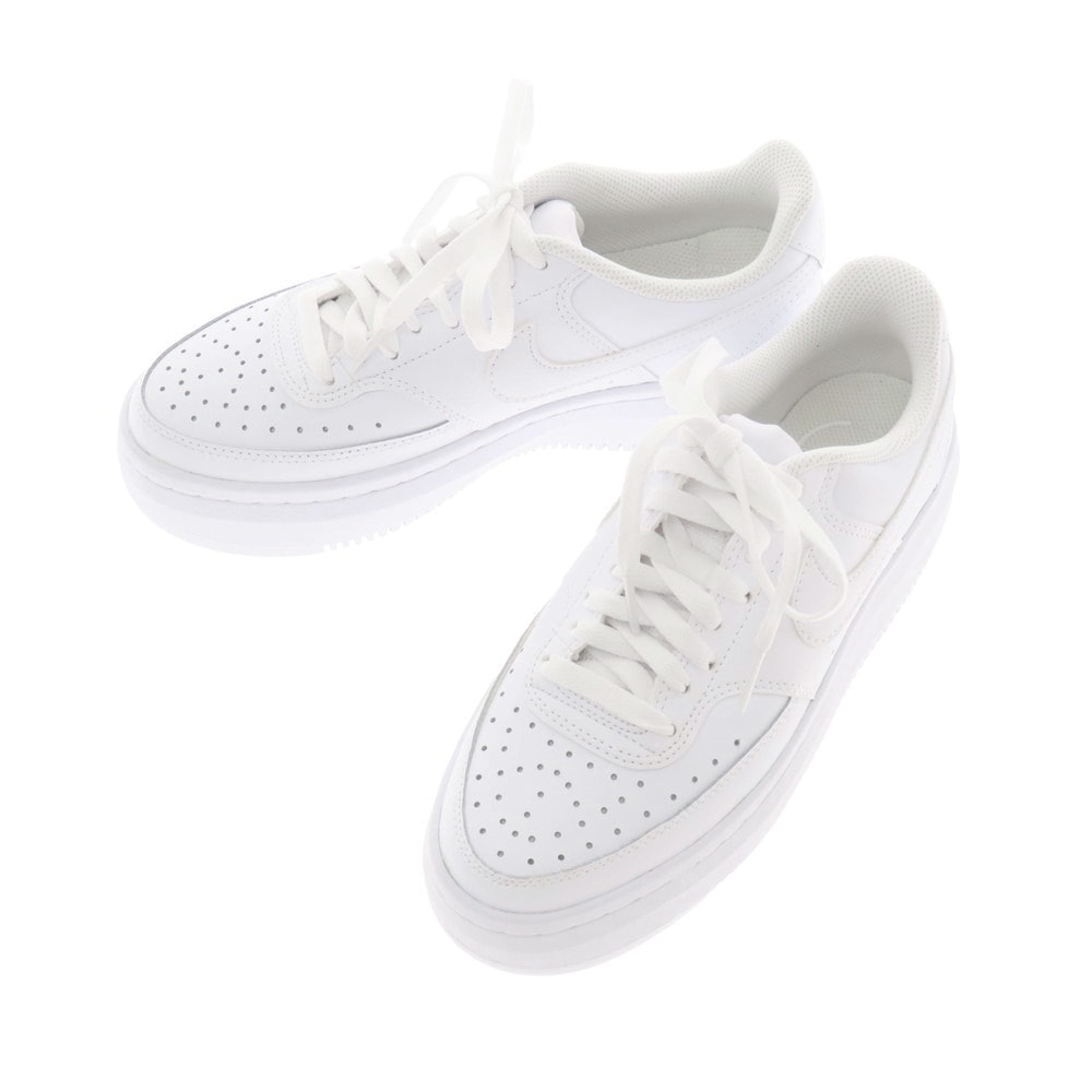 【中古】ナイキ NIKE DM0113-100 Court Vision Alta スニーカー ホワイト【サイズ24.5】【レディース】