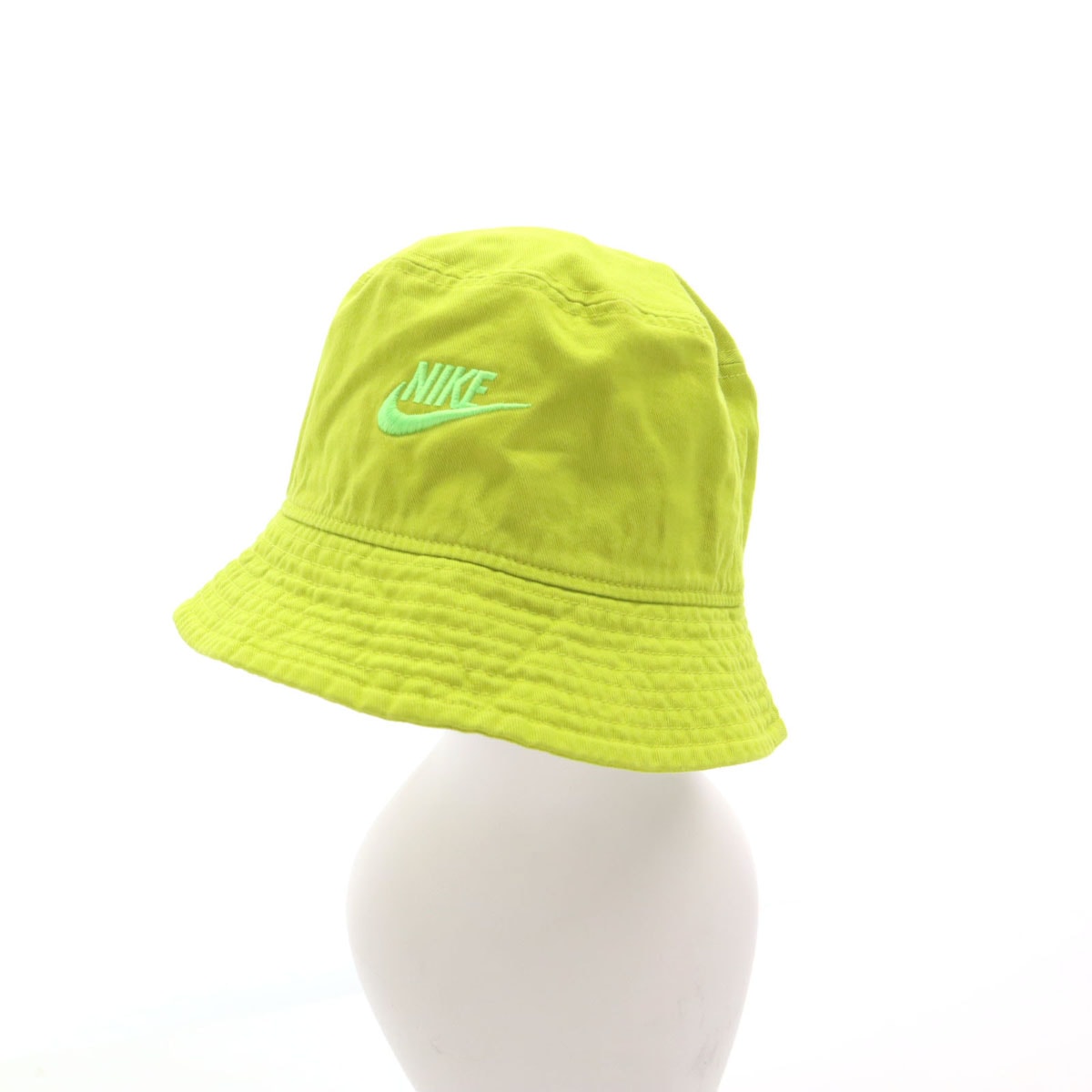 NIKE ナイキ ネオンカラー バケット ハット L-XL 黄緑 帽子