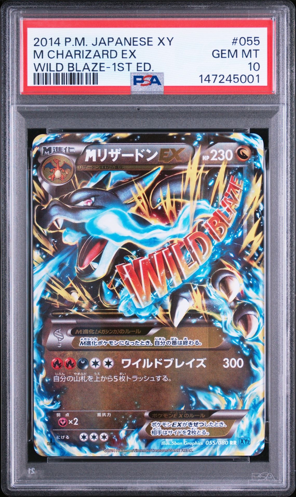 MリザードンX EX ワイルドブレイズ MリザードンEX RR XY2 ワイルド MリザードンX EX ワイルドブレイズ MリザードンEX RR XY2 ワイルド