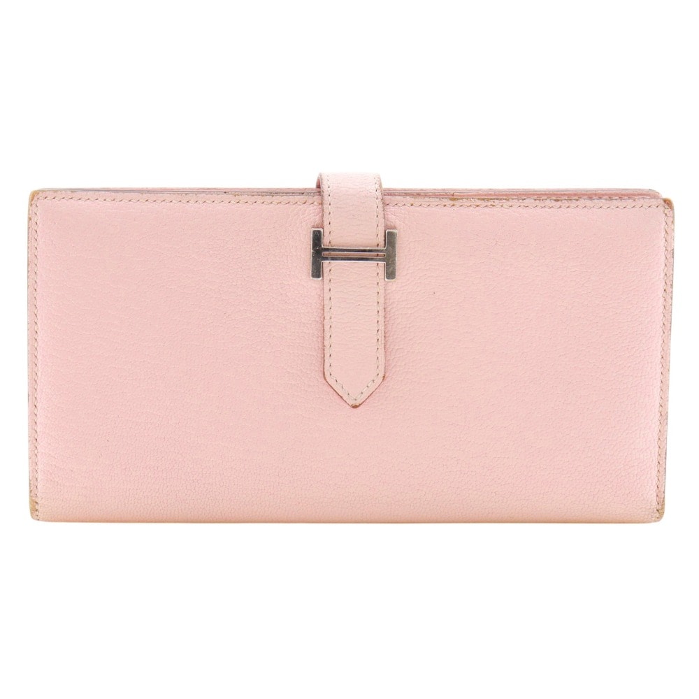 エルメス べアンスフレ Y レディース長財布