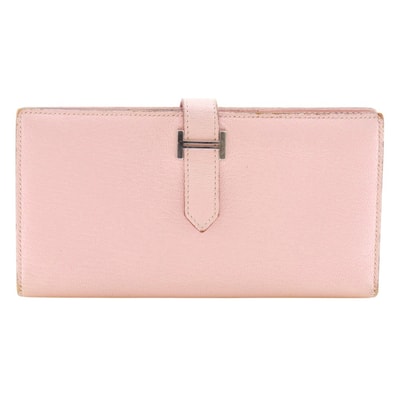 エルメス べアンスフレ Y レディース長財布